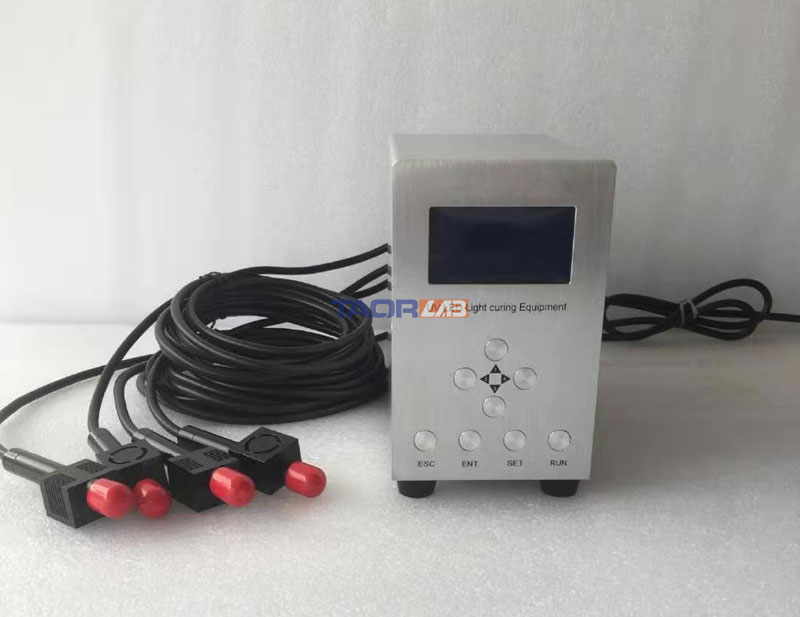 UV LED curing